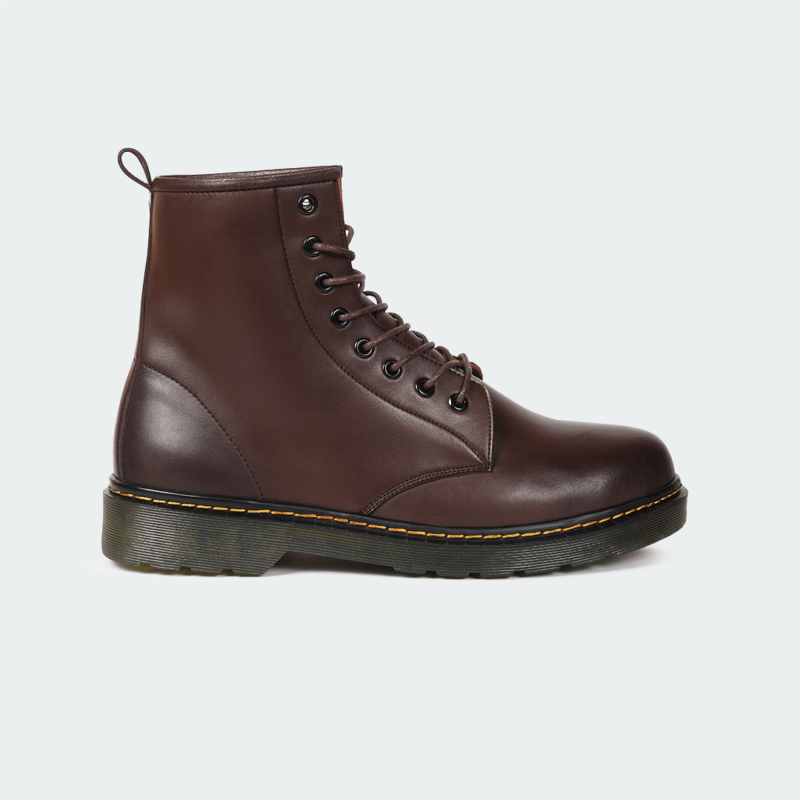 Caliber Shoes Coffee Lace Up