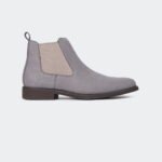 Caliber Shoes Grey Chelsea boot price in nepal