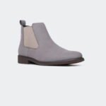 Caliber Shoes Grey Chelsea