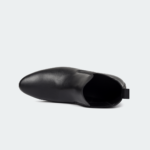 Caliber Shoes Black Chelsea