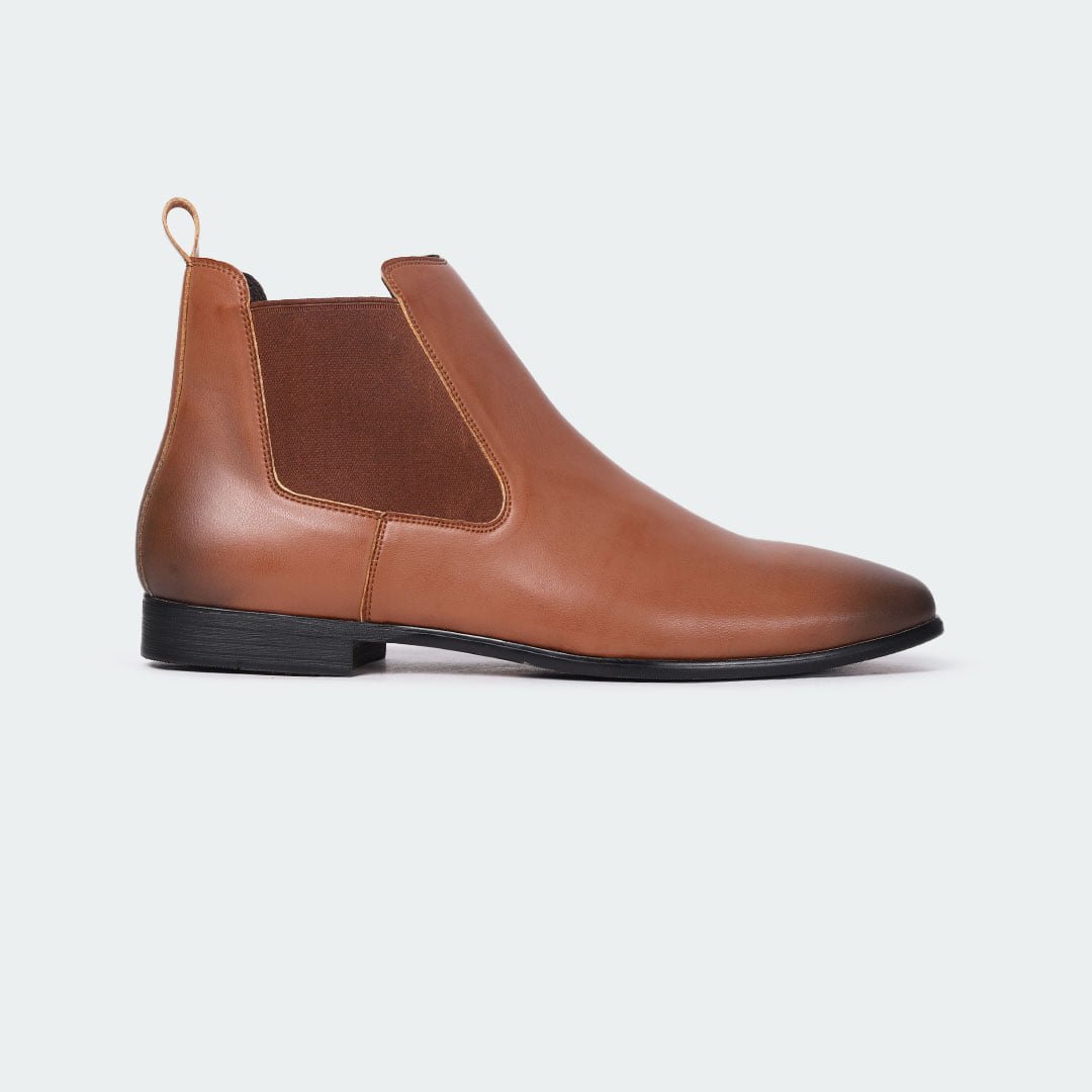 Caliber Shoes Coffee/R Chelsea Boots For Men ( MUSK B 480 C ) price in nepal