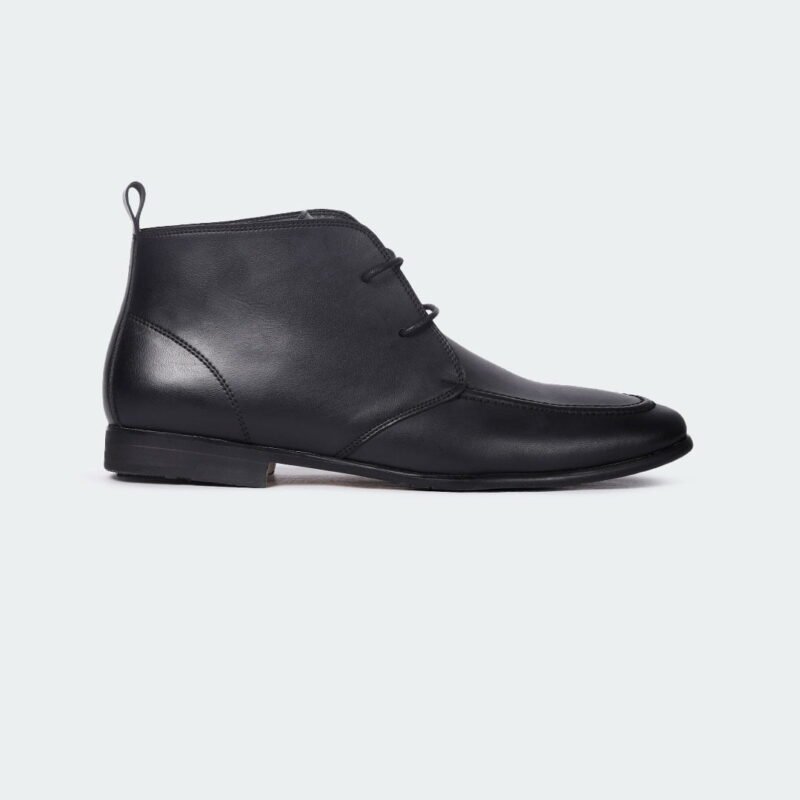 price of Caliber Shoes Black Chukka Boot For Men ( B718C ARTHUR )