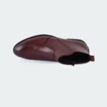 caliber wine red boot for men