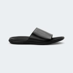 VESPER 315SN -Black Slides For Men -Caliber Shoes Nepal