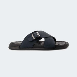 KAIRO 317SK – Navy Slides For Men – Caliber Shoes Nepal