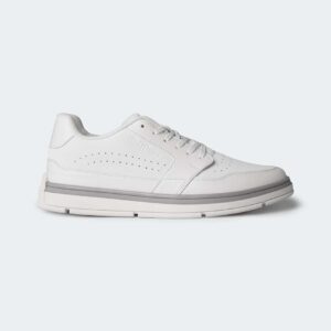 CARBON 579C -White Casual Sneakers For Men – Caliber Shoes Nepal
