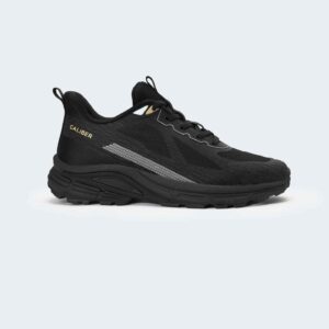 FLUX 756 -Black Sports Shoes For Men -Caliber Shoes Nepal