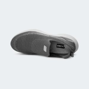 SWIFTKNIT 763 -Grey Slip-On Shoes For Men -Caliber Shoes Nepal